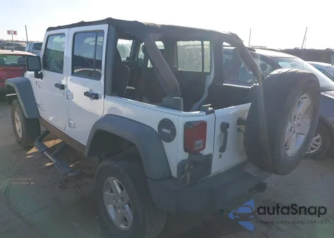 2011 Jeep Wrangler Unlimited Sport z USA, uszkodzony, nr VIN 1J4BA3H14BL577159